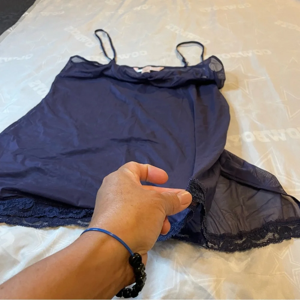 Victoria's Secret Deep Blue lingerie. Size M